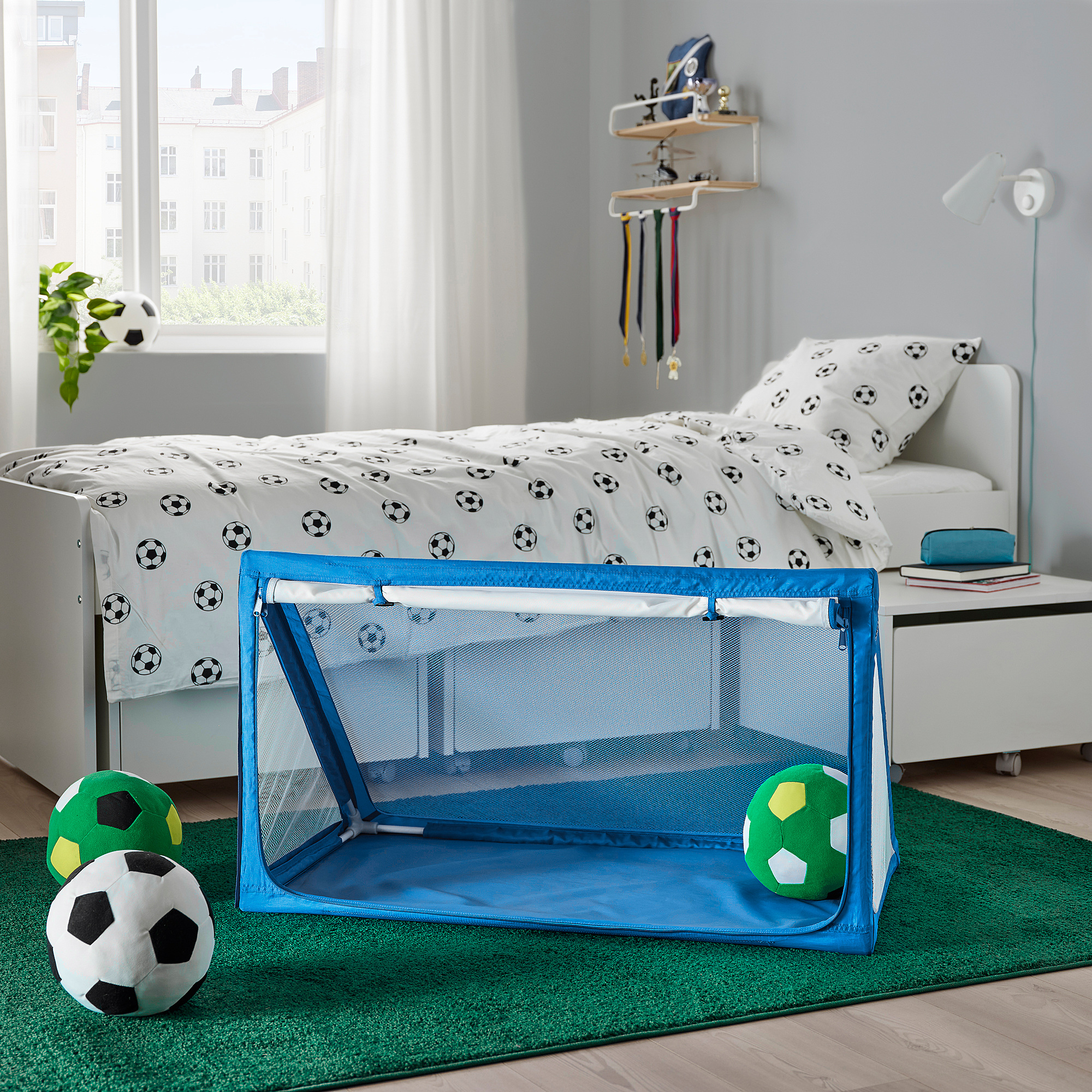 SPARKA Soft toy, soccer ball/green