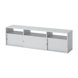 SPIKSMED TV unit, light gray, 155x32x44 cm