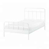 STJÄRNÖ Bed frame, white, 120x200 cm