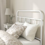 STJÄRNÖ Bed frame, white, 120x200 cm