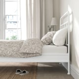STJÄRNÖ Bed frame, white, 120x200 cm