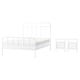 STJÄRNÖ / GRÅFJÄLLET Bedroom furniture, set of 3, white, 150x200 cm