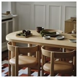 STOCKHOLM 2025 Table, oak veneer/oak veneer, 230x90 cm