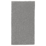 STOENSE Rug, low pile, medium gray, 80x150 cm
