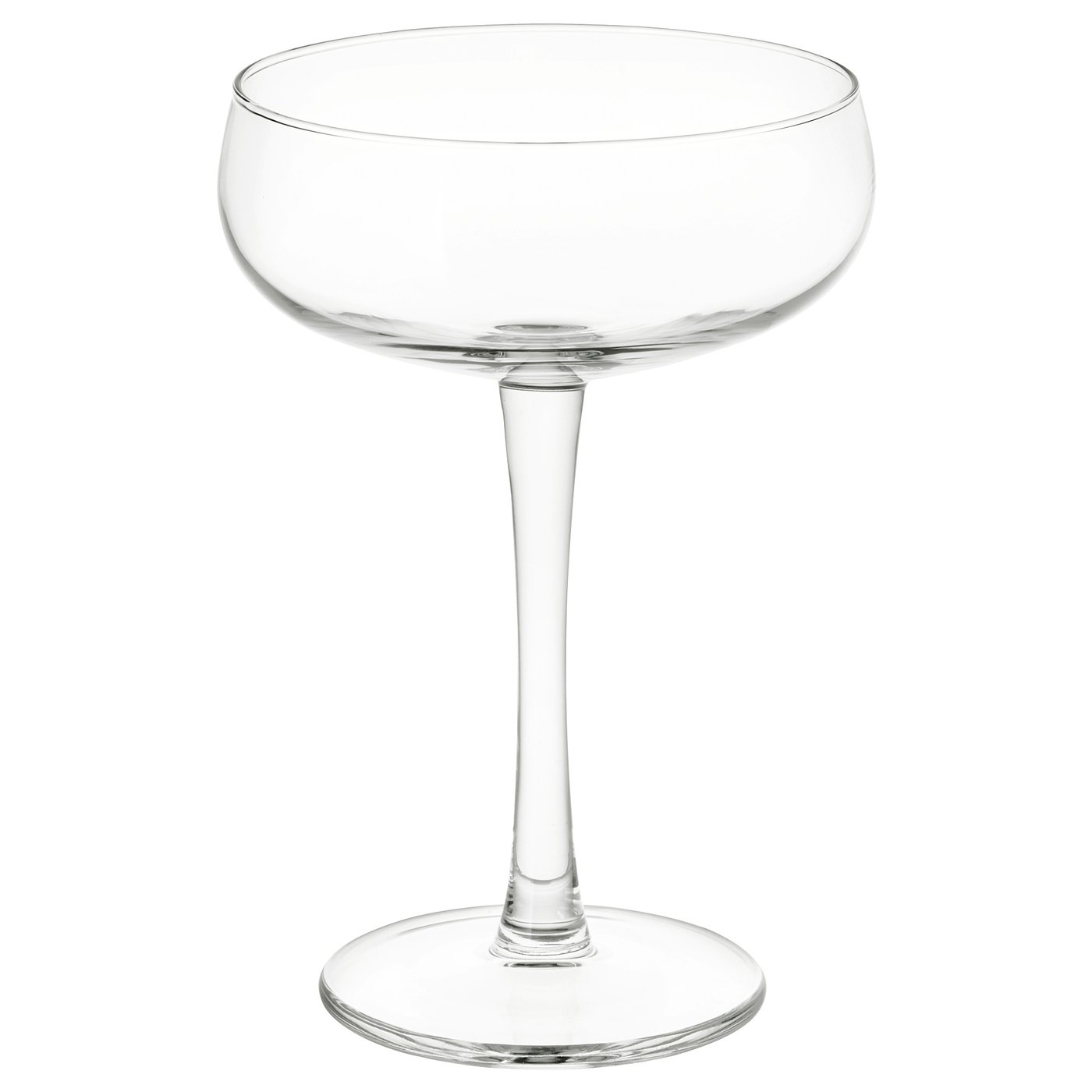 STORHET champagne coupe, clear glass, 30 cl (10 oz) IKEA