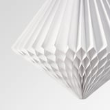STRÅLA Lamp shade, diamond-shaped white, 32 cm