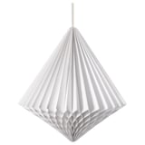 STRÅLA Lamp shade, diamond-shaped white, 32 cm