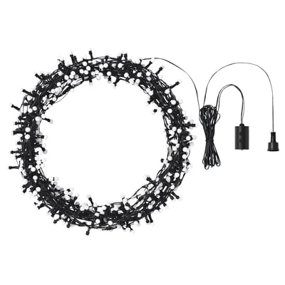 STRÅLA LED lighting chain, indoor/ball, 20 m