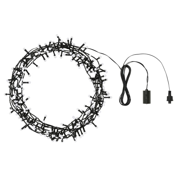 STRÅLA LED lighting chain, indoor/ball, 13 m