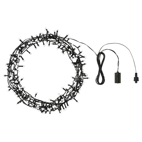 STRÅLA LED lighting chain, indoor/ball, 13 m