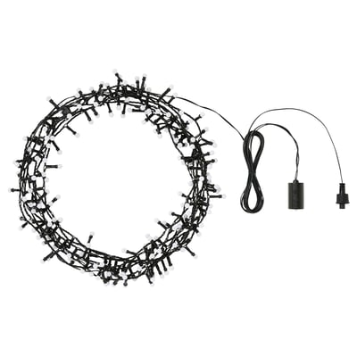 STRÅLA LED lighting chain, indoor/ball, 13 m