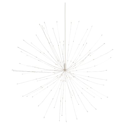 STRÅLA LED pendant lamp, sparkler/battery operated