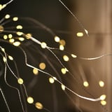 STRÅLA LED pendant lamp, sparkler/battery operated