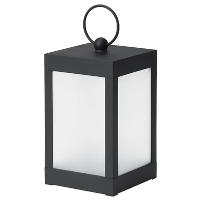 STRÅLA LED table decoration, star/battery operated, 16 cm