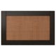 STUDSVIKEN Door/drawer front, dark brown/woven poplar, 60x38 cm