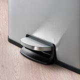 SULTEN Step trash can, stainless steel, 50 l