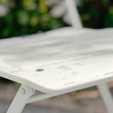 SUNDSÖ Table and 2 folding chairs