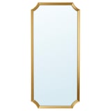 SVANSELE Mirror, gold, 73x158 cm
