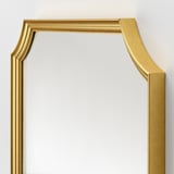SVANSELE Mirror, gold, 73x158 cm