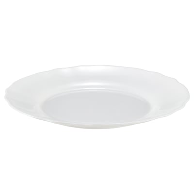 SVENSKMÅLLA Side plate, white, 19 cm