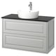 TÄNNFORSEN / TÖRNVIKEN Bathroom vanity with sink & faucet