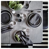TILLAGD 24-piece flatware set, black