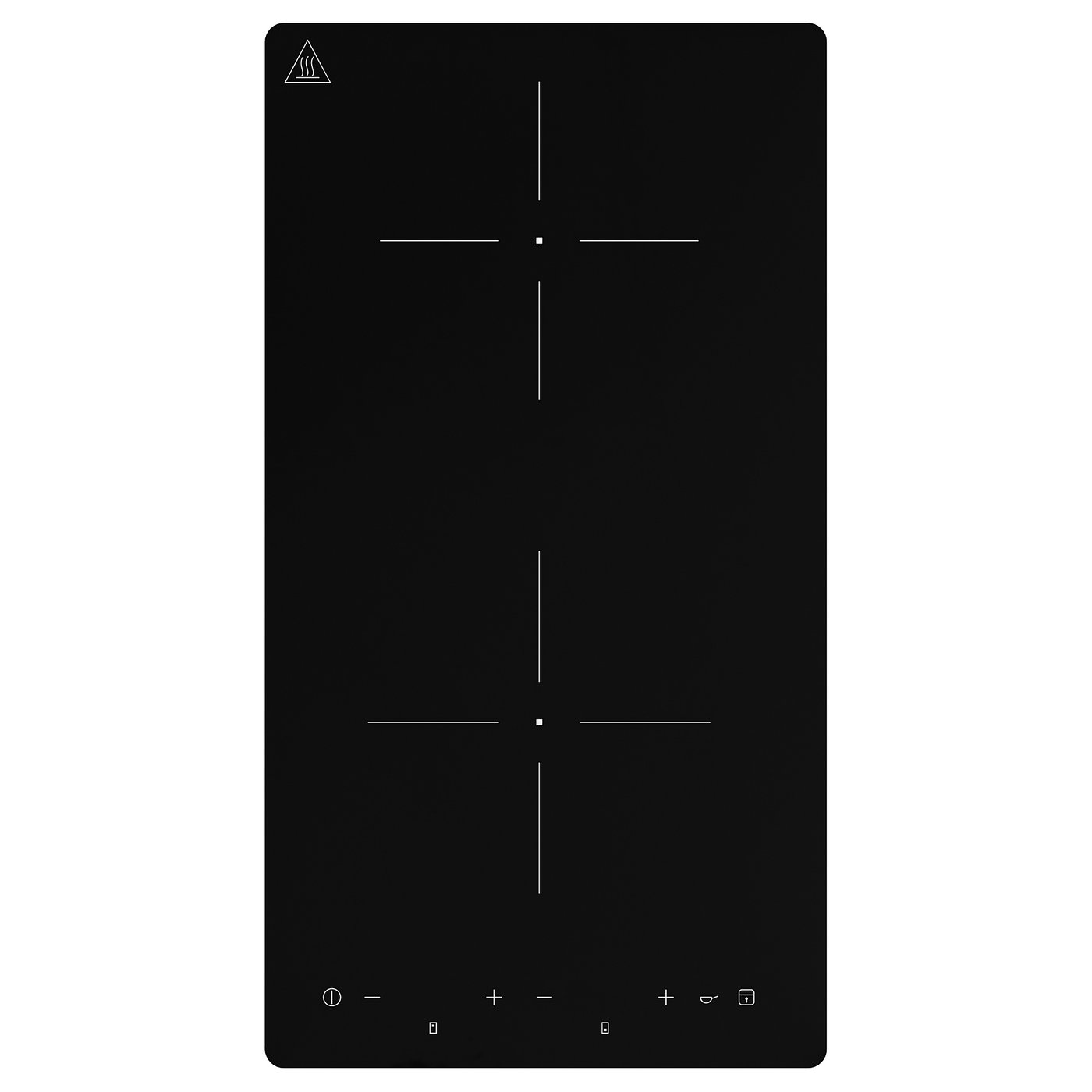 TILLREDA Portable induction cooktop, 2 zones white IKEA