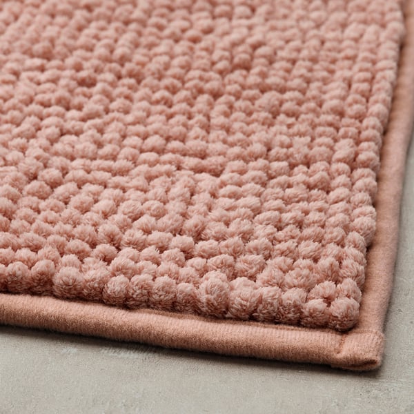 TOFTBO Bath mat, light pink, 40x60 cm (16x24") IKEA
