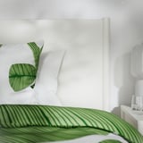 TONSTAD Bed frame with storage, off-white, 150x200 cm