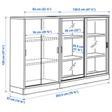 TONSTAD Storage combination w sliding doors