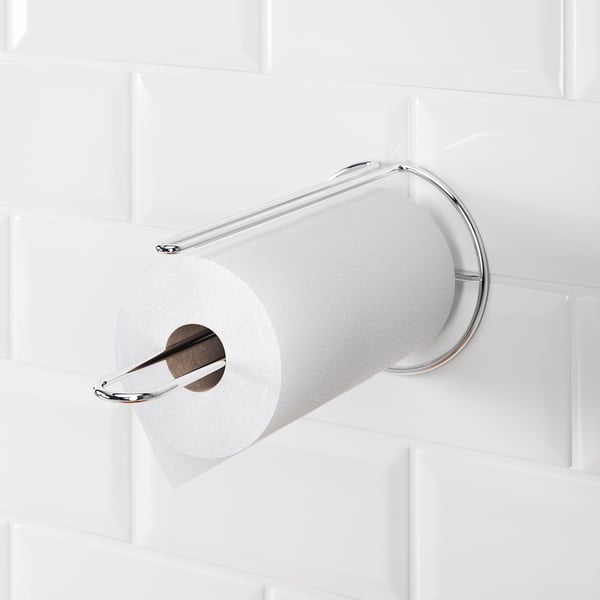 TORKAD Papertowel holder, silver color