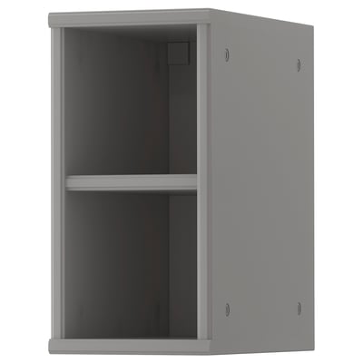 TORNVIKEN Open cabinet, gray, 20x37x40 cm