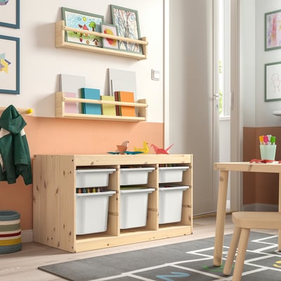 TROFAST Storage combination with boxes