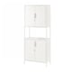 TROTTEN Cabinet with doors, white, 70x35x173 cm