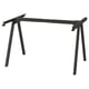 Option: TROTTEN Underframe for table top, anthracite, 140/160 cm