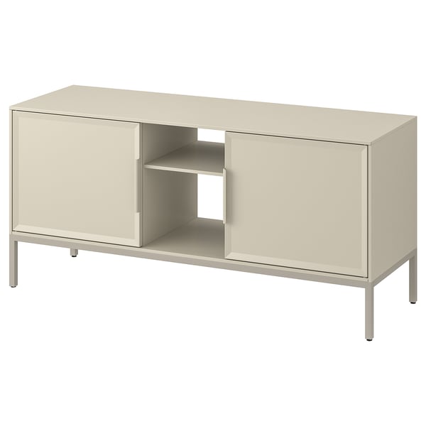 TULLSTORP TV unit, beige, 114x35x53 cm