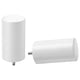 Option: UDDNATE Finials, 1 pair, white