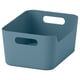 UPPDATERA Box, gray-blue, 24x17 cm