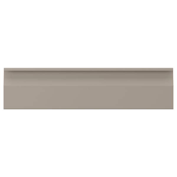 UPPLÖV Drawer front, matte dark beige, 40x10 cm