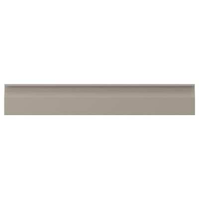 UPPLÖV Drawer front, matte dark beige, 60x10 cm