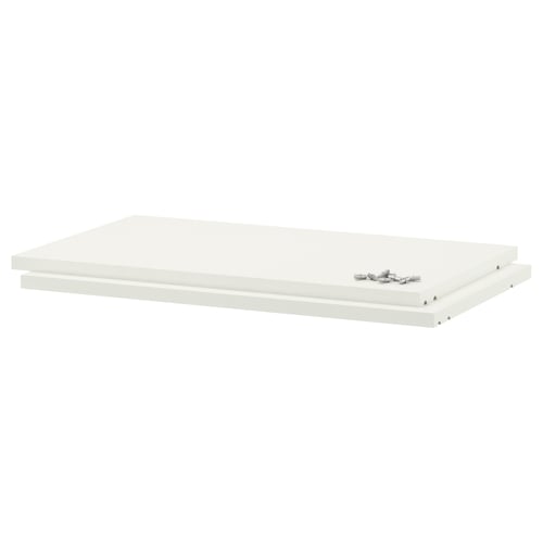 UTRUSTA shelf, white, 60x37 cm (235/8x145/8") IKEA