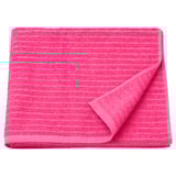 VÅGSJÖN Bath towel, bright pink, 70x140 cm