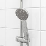 VALLAMOSSE Riser rail with hand shower kit, chrome plated