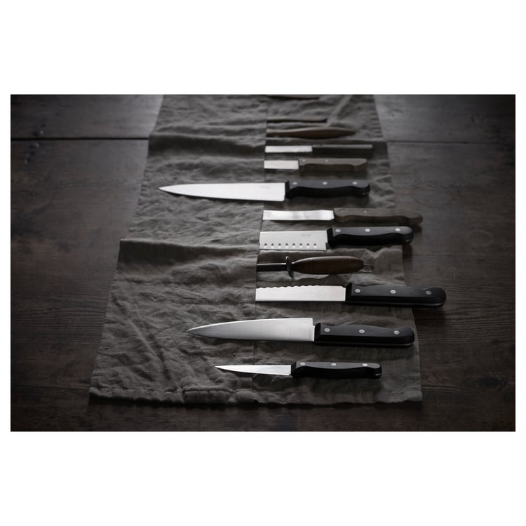 VARDAGEN chef's knife, dark gray, 20 cm (8") IKEA