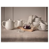 VARDAGEN Teapot, off-white, 1.2 l