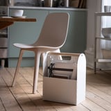 VATTENKAR Desk organizer, white, 33x21x43 cm