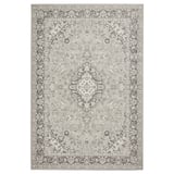 VEDBÄK Rug, low pile, light gray, 133x195 cm