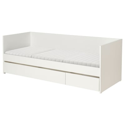 VIHALS Day-bed with storage/1 mattress