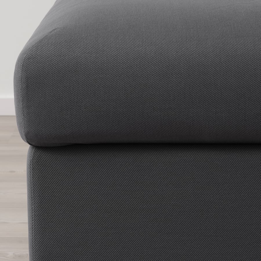 VIMLE ottoman with storage, Hallarp gray IKEA