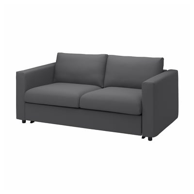 VIMLE Sleeper sofa, Hallarp gray